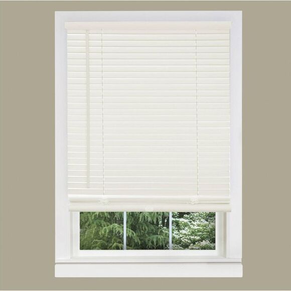 Cordless Morning Star Light Filtering Window Blind (Alabaster, 35" x 72") - Picture 1 of 4